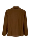 HUF Giacca Workwear Uomo Mason Shacket Espresso da uomo