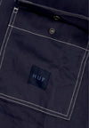 HUF Giacca Workwear Uomo Mason Shacket Navy da uomo