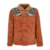 IRIEDAILY Giacca Workwear Uomo Trapas Jacket Red Brown da uomo
