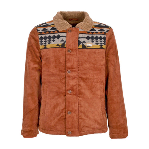 IRIEDAILY Giacca Workwear Uomo Trapas Jacket Red Brown da uomo