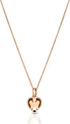 Giannotti---COLLANA-CON-CUORE-IN-ORO-ROSA-E-DIAMANTI-BROWN