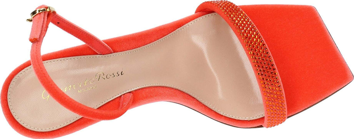 Gianvito-Rossi-Sandali-Arancio-da-donna