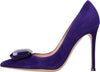 Gianvito-Rossi-Scarpe-con-Tacco-Viola-da-donna