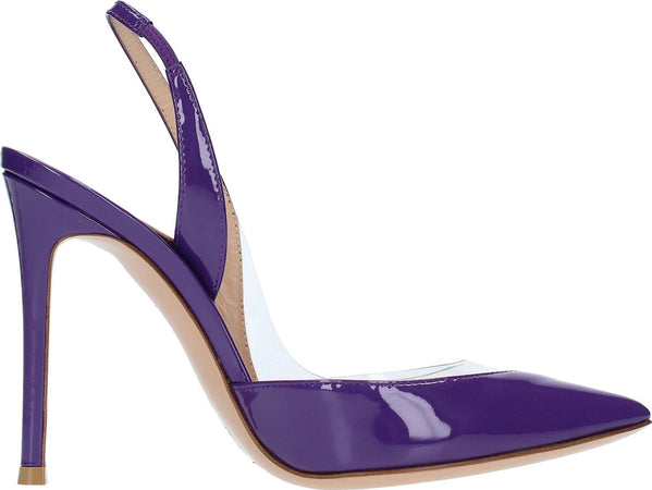 Gianvito-Rossi-Scarpe-con-Tacco-Viola-da-donna
