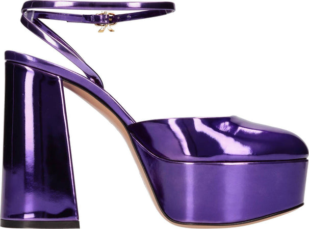 Gianvito-Rossi-Scarpe-con-Tacco-Viola-da-donna