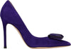 Gianvito-Rossi-Scarpe-con-Tacco-Viola-da-donna
