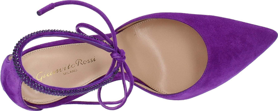 Gianvito-Rossi-Scarpe-con-Tacco-Viola-da-donna