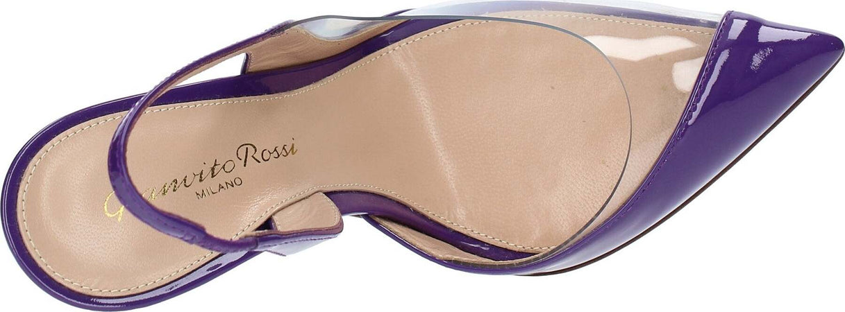 Gianvito-Rossi-Scarpe-con-Tacco-Viola-da-donna