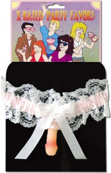 Giarrettiera per addio al Nubilato con Pisello Party Flavors Giarrettiera Scherzo Salute e cura della persona/Erotismo e contraccezione/Sex toys/Gadget per addio al nubilato e al celibato Kondorama - Martinsicuro, Commerciovirtuoso.it