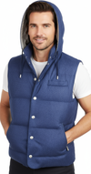 Smanicato Uomo Brunello Cucinelli - Gilet colore blu