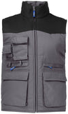 Gilet Da Lavoro Multitasche Imbottito Projob® Giacca Con Tasche E Cerniere Tecnica per Meccanico Magazzino Cantiere Pescatore Faidate Gommista