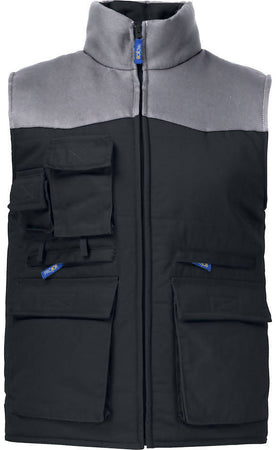 Gilet Da Lavoro Multitasche Imbottito Projob® Giacca Con Tasche E Cerniere Tecnica per Meccanico Magazzino Cantiere Pescatore Faidate Gommista