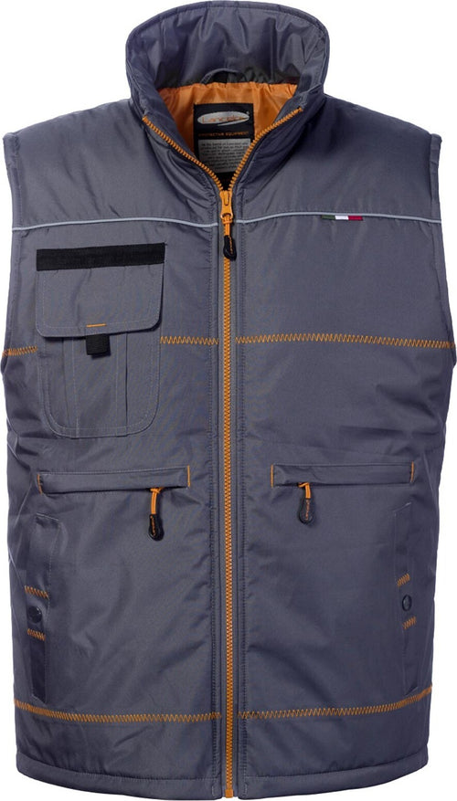 GILET IMBOTTITO MORGAN GRIGIO ROSSINI TRADING DA LAVORO ANTINFORTUNISTICA Sport e tempo libero/Caccia e Pesca/Caccia/Abbigliamento/Uomo/Gilet Trade Shop italia - Napoli, Commerciovirtuoso.it
