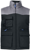 Gilet Imbottito Nero Projob Multitasche Bicolore Gilet Meccanico Magazzino Industria