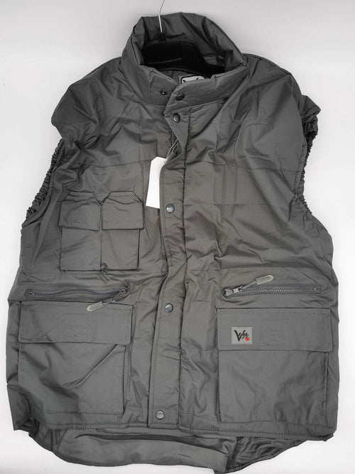 GILET MULTI TASCHE MODELLO COMFORT DA LAVORO COLORE GRIGIO VEGA XL
