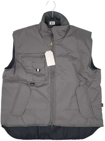 GILET MULTI TASCHE MODELLO GOLF COLORE GRAY DA LAVORO VEGA M XL