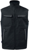 Gilet Multitasche Nero Gilet Meccanico Officina Industria Tasche Rinforzate