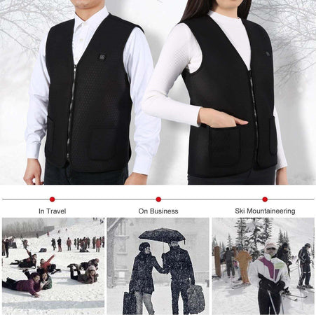 GILET RISCALDANTE ELETTRICO USB RISCALDATO GIACCA TERMICA UNISEX RISCALDAMENTO  Trade Shop italia - Napoli, Commerciovirtuoso.it