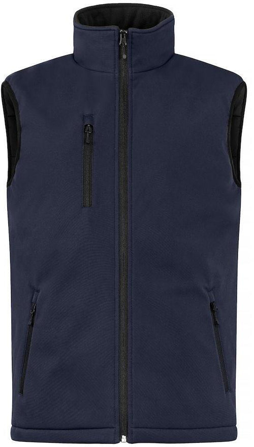 Gilet Softshell Blu Giubbino Imbottito da Lavoro Tempo Libero Impermeabile Traspirante