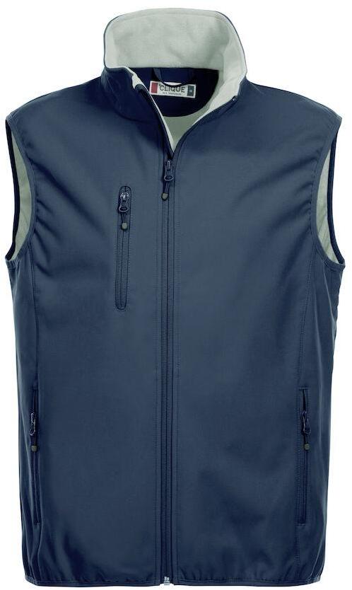 Gilet Softshell Blu Navy TG.XS