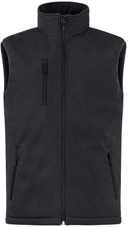 Gilet Softshell Nero Giubbino Imbottito da Lavoro Tempo Libero Impermeabile Traspirante