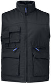 Gilet Uomo Da Lavoro Nero Multifunzionale Multitasche Imbottito Taglia Xl Projob® Lavoro Meccanico Magazzino Cantiere Pescatore Faidate Gommista