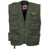 Gilet verde robusto Canadian per adulti