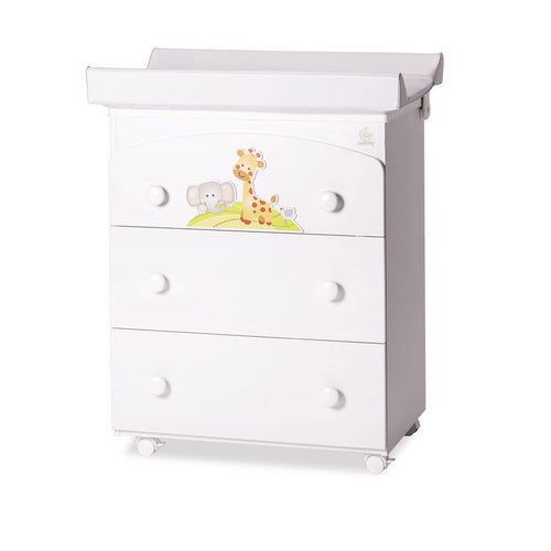 Bagnetto Tre Cassetti Italbaby Gina Colorato