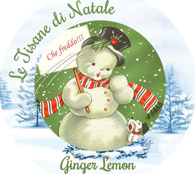 Ginger Lemon Noel - Tisana in lattina regalo Alimentari e cura della casa/Caffè tè e bevande/Tè e tisane/Tè in confezione regalo MariTea bottega del Tè - Lodi, Commerciovirtuoso.it