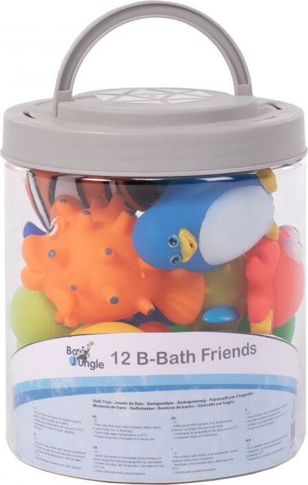 Giocattoli Da Bagno Bo Jungle Animaletti 12 Pz. Prima infanzia/Igiene e benessere/Bagnetto/Giochi per il bagnetto La Casa Del Bebè - Napoli, Commerciovirtuoso.it