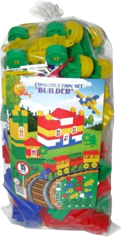 Giocattoli per Costruire Trampoliere Builder Costruzione in Mattoni Toy Set (95 Pezzi) 19x14x35 Cm 95 Blocchi Prima infanzia/Giochi prima infanzia/Giochi per attività motorie/Cubi e piramidi componibili Liquidator Italia - Nicosia, Commerciovirtuoso.it