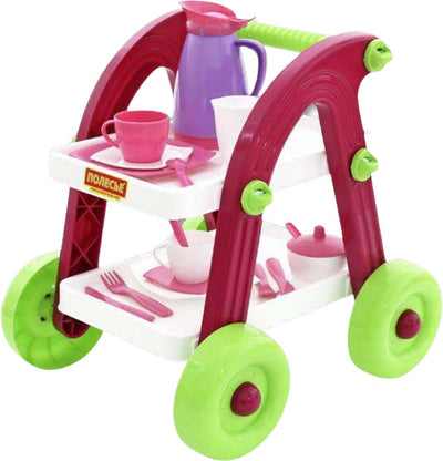 Giocattoli Polesie - Carrello Servizio Caffè/thè Dimensioni 42 X 32 X 17 Cm Servizio Da Tè/caffè Giocattoli Da Cucina E Cibo per Bambine Età 1+ Anni Giochi e giocattoli/Giochi d'imitazione e accessori di travestimento/Cucina/Set da tè Liquidator Italia - Nicosia, Commerciovirtuoso.it