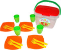 Giocattoli Polesie - Set Servizio Pic-Nic Con Contenitore (17 Pz) 25 X 18 X 18 Cm in Plastica Gioco Educativo per Bambini 1+ Anni Giochi e giocattoli/Giochi d'imitazione e accessori di travestimento/Cucina/Set da tè Liquidator Italia - Nicosia, Commerciovirtuoso.it