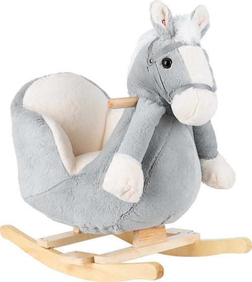 GIOCATTOLO A DONDOLO CON SEDILE KIKKABOO Grey Horse Giochi e giocattoli/Giocattoli prima infanzia/Cavalli a dondolo e animali La Casa Del Bebè - Napoli, Commerciovirtuoso.it