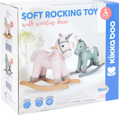 Giocattolo a dondolo Kikkaboo Cavallo Verde Giochi e giocattoli/Giocattoli prima infanzia/Cavalli a dondolo e animali La Casa Del Bebè - Napoli, Commerciovirtuoso.it