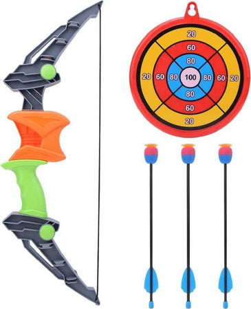 Set Arco E Frecce TOPARCHERY Per Bambini – Legno, 5 Libbre, Bersaglio Da Esterno, Giardino