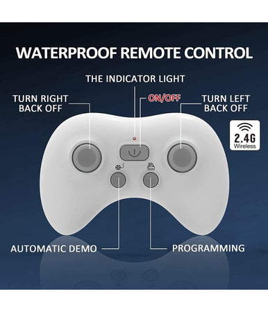 Giocattolo Devilfish Telecomandato Squalo 2.4g Rc Subacqueo Piscina Bambini Estate