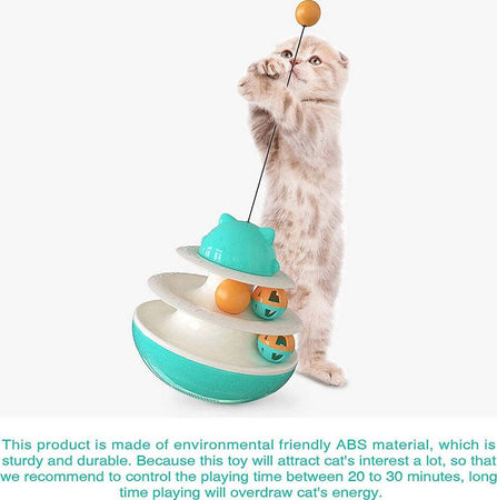 Giocattolo Multifunzionale Per Gatto Palla Giradischi Doppia Traccia Bastone Prodotti per animali > Prodotti per Gatti > Giochi Trade Shop italia - Napoli, Commerciovirtuoso.it