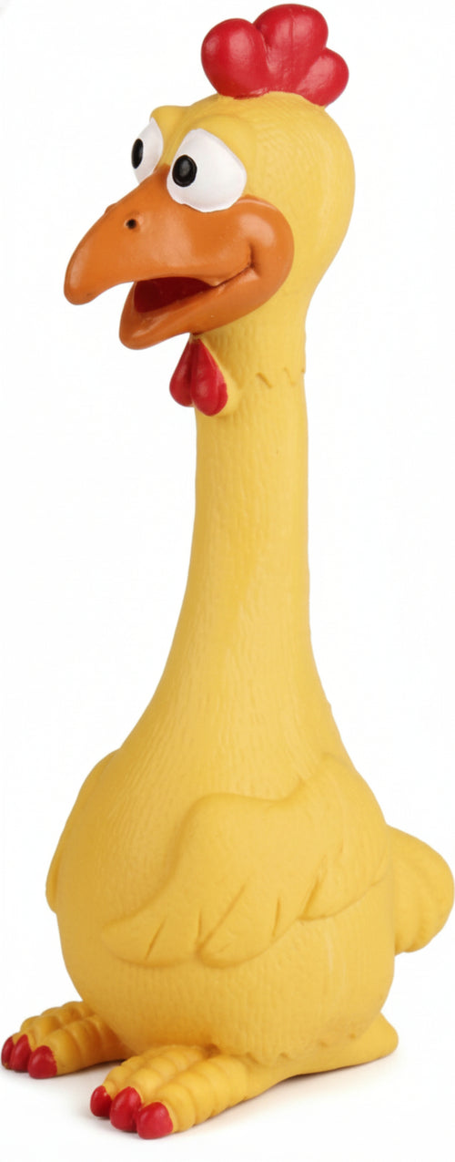 Giocattolo Pollo Gomma Suono Stridulo Toy Squeaky Resistente Masticare Cani Prodotti per animali domestici/Cani/Giocattoli/Giochi con squeak Trade Shop italia - Napoli, Commerciovirtuoso.it