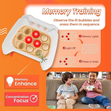 Giocattolo Popit Fidget Elettronico Console Gioco A Decompressione Per Bambini Giochi e giocattoli/Elettronica per bambini/Console portatili Trade Shop italia - Napoli, Commerciovirtuoso.it