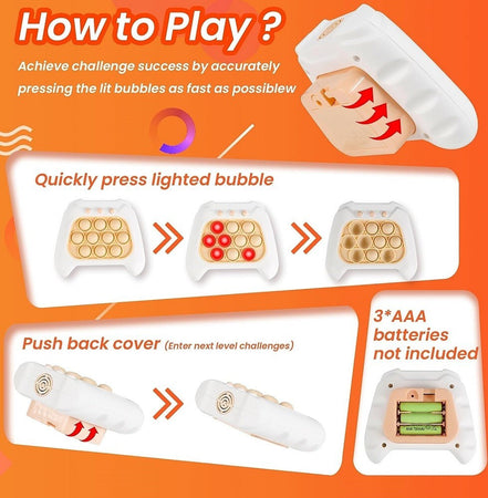 Giocattolo Popit Fidget Elettronico Console Gioco A Decompressione Per Bambini Giochi e giocattoli/Elettronica per bambini/Console portatili Trade Shop italia - Napoli, Commerciovirtuoso.it