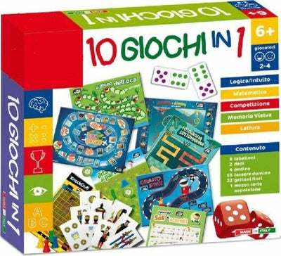 Giochi Di Societ? Da Tavolo 2-4 Giocatori 10in1 Logica Intuito Giocattolo Gioco Giochi e giocattoli/Giochi da tavola di società e accessori/Giochi da tavolo/Giochi di società Trade Shop italia - Napoli, Commerciovirtuoso.it