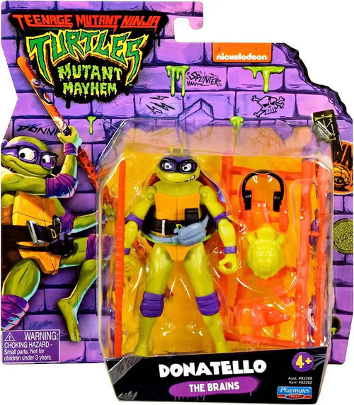 Giochi Preziosi - Tartarughe Ninja 2023 Caos Mutante, Splinter Action Figure Articolata, Dimensione 12 Cm, Dettagliata E Con Relativa Arma Da Combattimento, Per Bambini A Partire Dai 4 Anni