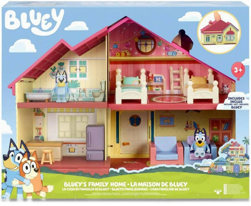 Giochi Preziosi Bluey Playset Casa Gioco per Bluey E La Sua Famiglia