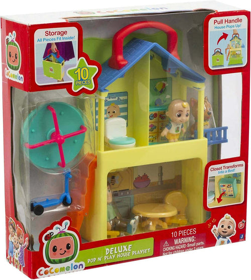 Giochi Preziosi Cocomelon Casa Pop Gioco per Bambini Casa 2 Piani Con Jj Incluso