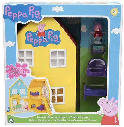 Giochi Preziosi Peppa Pig La Grande Casa Deluxe Gioco per Bambini Include Peppa E Tanti Accessori