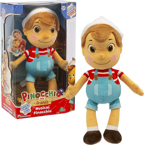 Giochi preziosi Pinocchio Peluche Morbido Musicale Di 36 Cm Gioco per Bambino