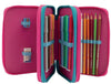 Giochi Preziosi Set Scuola Winx Zaino Organizzato Estensibile Astuccio e Sacca Kit Scuola WN9C5000 Rosa Brillantini Multi Colore Giochi Preziosi