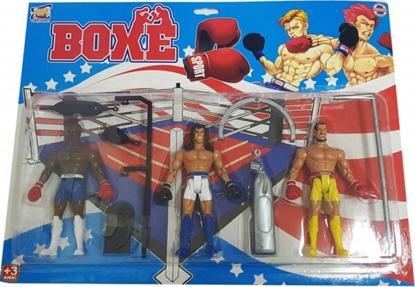 Gioco Box Sacco Action Figures Palestra Combattimento Sport Abilita' Di Societ? Giochi e giocattoli/Giochi da tavola di società e accessori/Giochi da tavolo/Giochi di società Trade Shop italia - Napoli, Commerciovirtuoso.it