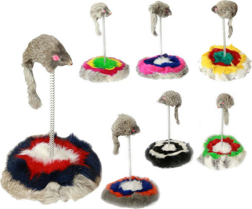 Gioco Con Pupazzo Topo Palestra Per Gatto Topolino Peluche Gatti Base Con Molle Prodotti per animali > Prodotti per Gatti > Giochi Trade Shop italia - Napoli, Commerciovirtuoso.it